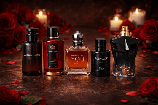 💙 Valentine Luxury Men Scent Bundle – 5 Мъжки Парфюма по 5 мл - L’ESSENCE