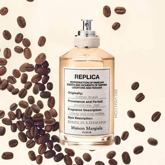 Maison Margiela Replica Coffee Break 100ml – Cozy Unisex Gourmand Fragrance - L’ESSENCE